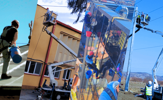 Nacelă sau alpinism utilitar